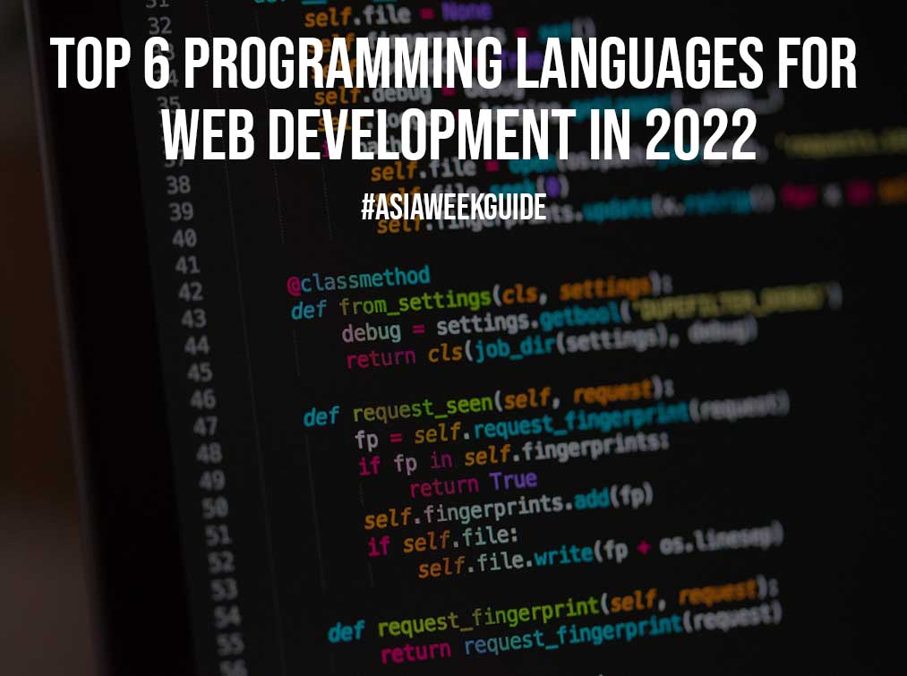 Top 6 Programming Languages for Web Development in 2022